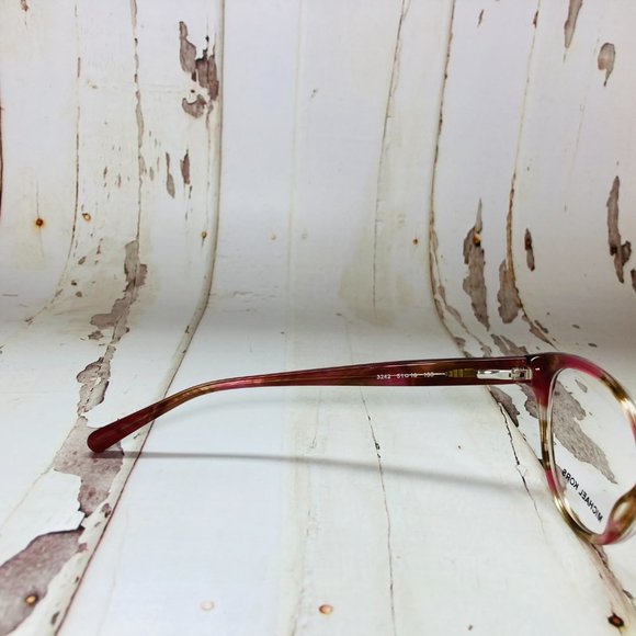 Michael Kors Cat Eye Pink Eyeglasses Frames NWOT - Picture 5 of 12